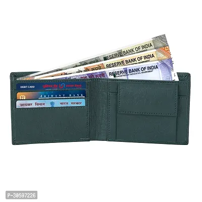 Men's Two Fold Leather Wallet-thumb0