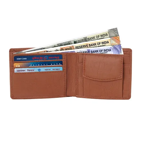 Trendy Stylish Leather Two Fold Wallet