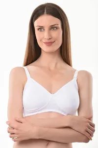 Vanila B Cup Women Cotton Feeding Maternity Bra- Seamless, Comfortable and Supportive Nursing Bra for Ladies- Made with Interlock Cloth and Hosiery Fabric - Pack of 1-thumb2
