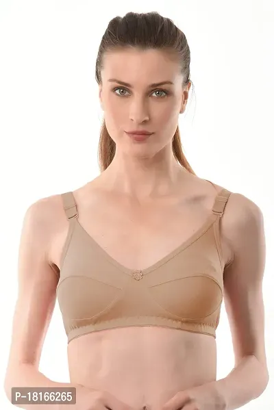 Buy Vanila C- Cup Bra Lingerie for Women and Girls, PC Interlock Cloth and  Hosiery All Day Casual Bra Pack of 3 Online In India At Discounted Prices