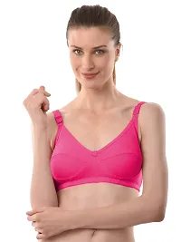 Vanilla lingerie Women Cotton Fabric Comfortable Breathable Non Padded Non-Wired no spillage Regular Bra-thumb1