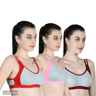 Buy Vanila B Cup Size Comfortable and Supportive Casual Bra (Size 38, Pack  of 2) Women Everyday Non Padded Bra Online at Best Prices in India