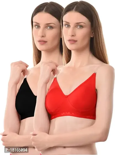 Buy Vanila Backless B- Cup Bra Lingerie, Comfortable and Seamless with Side  Closure Sexy Bra, Made of Soft Cotton Interlock Cloth and Hosiery- Pack of 2  Online In India At Discounted Prices