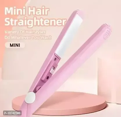 Mini portable Hair Straightner for girls , women assorted pack of 1 (MULTI COLOUR)-thumb0