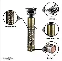 Trimmer T9 Hair Clippers for Men, Professional  Antique (Vintage Look) Electric Haircut Kit Zero Gapped Beard Trimmer Cordless Rechargeable T-Blades Outliner Grooming Clipper T-Blade Hair clipper-thumb2