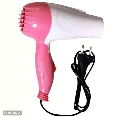 NV-1290 Foldable 1000 Watt Hair Dryer Pink-thumb0
