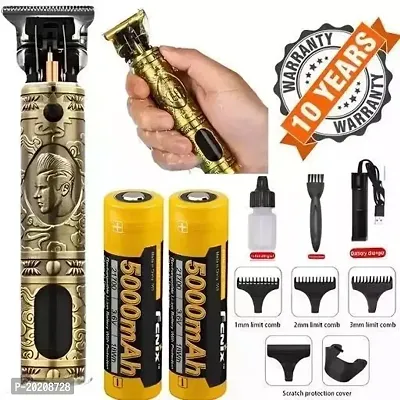 MAXTOP Cordles Hair Clipper, Stainless Steel Multi-purpose USB Rechargeable Hair Trimmer Cutting Machine Clipper Men Grooming Kit Beard Trimmer Nose Ear Shaver 45 min Quantity -1Men (Gold)-thumb0