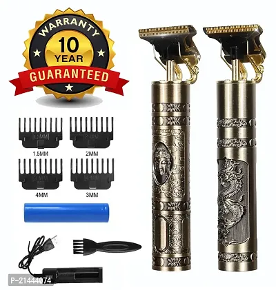 Skin Friendly Beard Trimmer| 6x longer battery life| 10 length settings| 15mins quick charge| Self Sharpening Blades | Cordless  Rechargeable