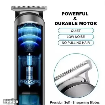 AZANIA 528 Electric Hair and beard trimmer for men Shaver Rechargeable Hair Machine adjustable for men Beard Hair Trimmer, Bal Katne Wala Machine, beard trimmer for men with 4 combs, Lubricant Oil, Cl