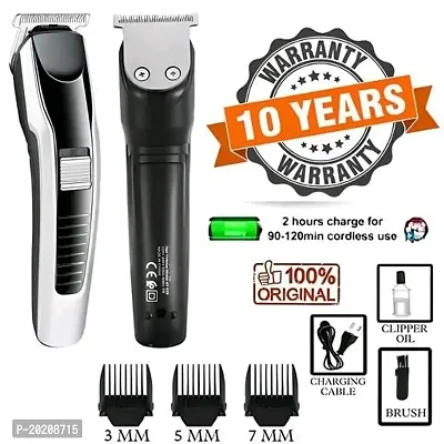 TRIMMER At/528 Electric Hair and beard trimmer for men Shaver Rechargeable Hair Machine adjustable for men Beard Hair Trimmer, Bal Katne Wala Machine, beard trimmer for men with 4combs,Quantity-1-thumb0