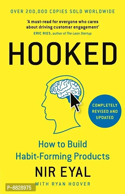 Hooked :- How To Build Habit Forming Products  (Paperback, Nir Eyal)-thumb0