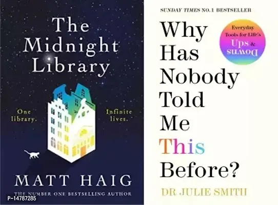 (Sunday Times Bestselling) The Midnight Library + Why Has Nobody Told Me This Before With Free Bookmark (Paperback, Matt haig  julie smith)-thumb0