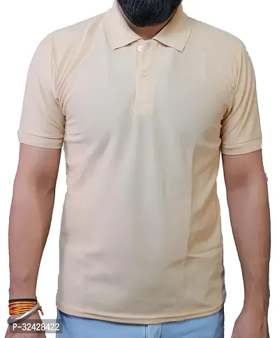 Stylish Cotton Solid Polos For Men And Boys-thumb0