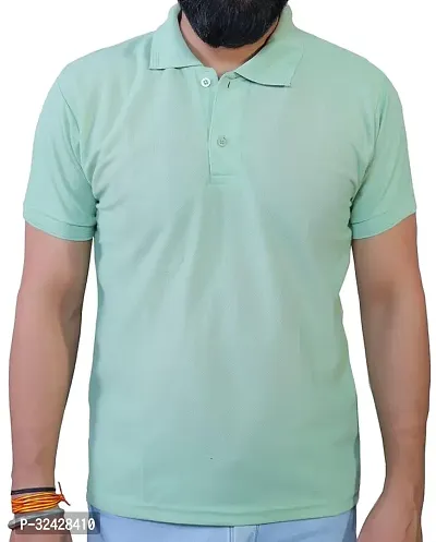 Stylish Cotton Solid Polos For Men And Boys-thumb0