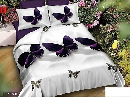 Fancy Polycotton Printed Bedsheet with 2 Pillow Covers