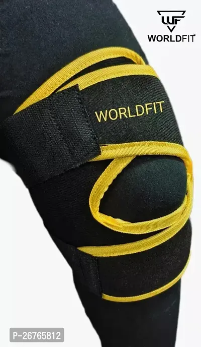 Worldfit Support Strap, Knee Pain Relief Adjustable Neoprene Knee Strap For Running, Arthritis, Jumper, Tennis Injury Recovery