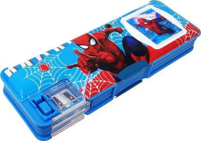 Superhero Print Pencil Box for Kids