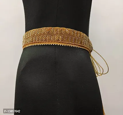 Hot Waist Belt Belly Body American Diamond Adjustable Chain Jewelry for Sarees  saree - SHREEVARAM - 2554259