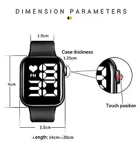 New Arrival Digital LED Dial Waterproof Wristband for Boys  Girls Watch-thumb1