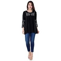 Shoppy Assist Women's Casual Trendy Embroidered Fusion Top- Combo Pack(2)-thumb4