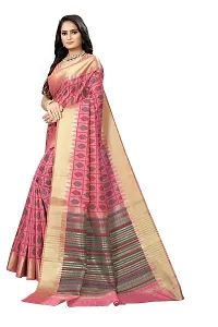 S F Fashion Banarasi Silk Saree With unstich Blouse piece for party festive traditional ceremoney wear below rs 500-1500 (Pankh - Pink)-thumb2