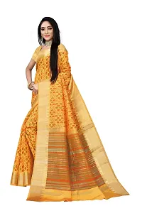 S F Assam Handicrafts Women's Hand block printed cotton mulmul fabric saree with Blouse Piece Traditional Jaipuri Print (Masted)-thumb2