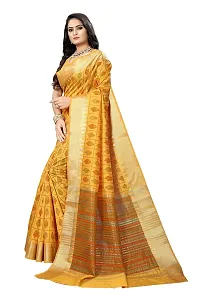 S F Assam Handloom Women's Sambalpuri Cotton Print Saree With Blouse Piece (Masted)-thumb4