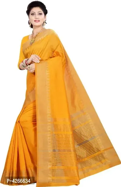 Attractive Cotton Asam Silk Saree With cotton desinable blouse-thumb4