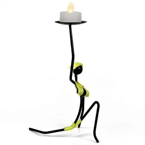 Candle Holder For Table Girl Carrying Candle Holders Decoration Tea Light