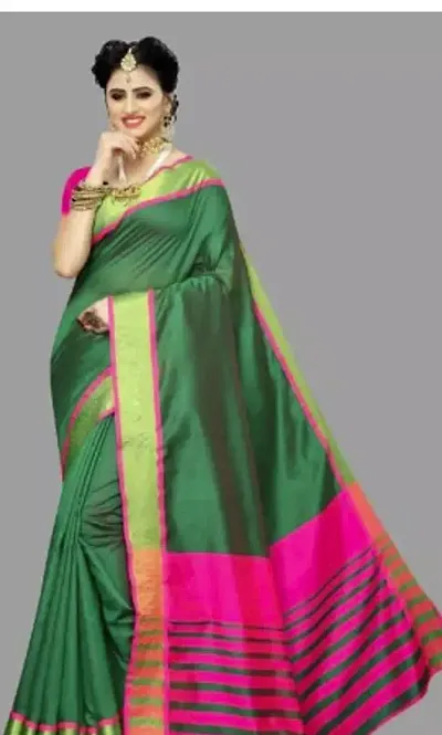 Beautiful Saree With Blouse Piece For Women