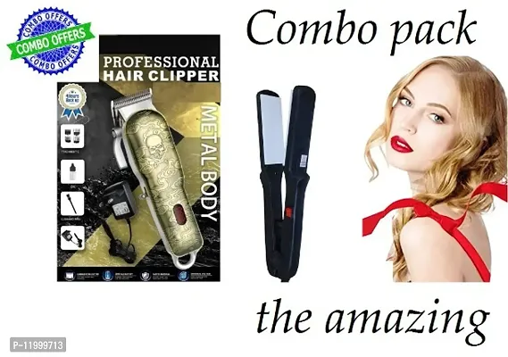 THE PROFESSIONAL 9119 TRIMMER WITH 522 HAIR STRAIGHTENER IN MULTI COLOR COMBO PACK-thumb0