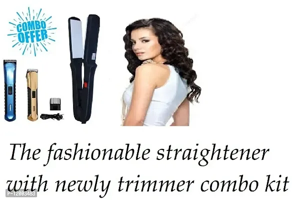 THE PROFESSIONAL 9057 TRIMMER  522 HAIR STRAIGHTENER IN MULTI COLOR COMBO PACK