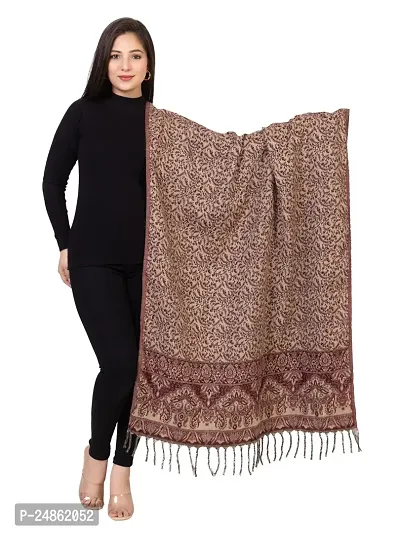 Classic Wool Printed Shawls for Women-thumb3
