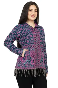 Classic Wool Printed Sweater for Women-thumb4
