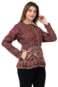 Classic Wool Printed Sweater for Women-thumb3
