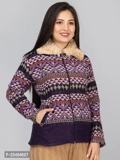 YRO SPIRIT Kashmiri Zipper Sweater-thumb4