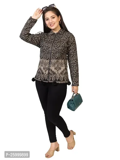 Designer Elegant Kashmiri Sweater For Women  Girls-thumb5