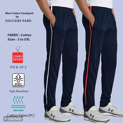 Stylish Cotton Blend Track Pant for Men Pack of 2