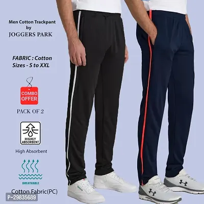 Stylish Cotton Blend Track Pant for Men Pack of 2