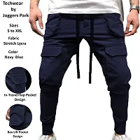 Joggers Park Mens Pack of 2 Tech Wear Pants-thumb3