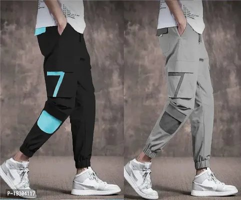 Joggers Park Mens Pack of 2 Tech Wear Pants