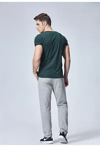 Stylish Cotton Blend Regular Men Trackpants-thumb1