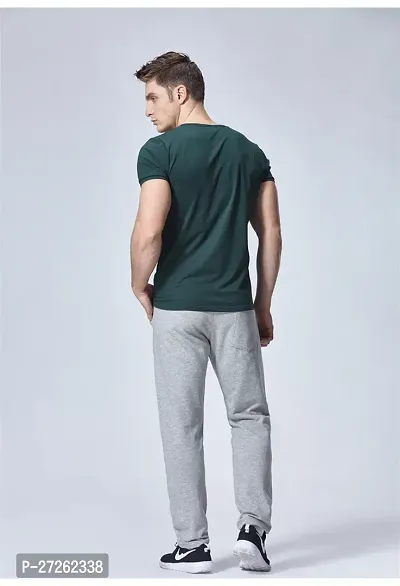 Stylish Cotton Blend Regular Men Trackpants-thumb2