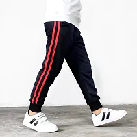 Trendy Stylish Polycotton Jogger Regular Track Pants ( Combo of 2 )-thumb1