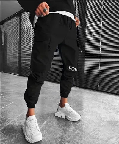 Comfortable Polyester Joggers For Men
