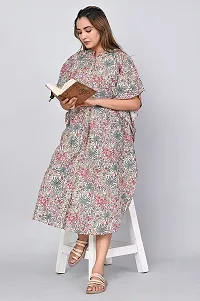 Floral Print Dress for Women (Multi)-DR-11-thumb3