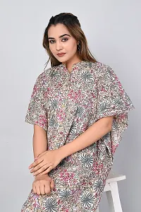 Floral Print Dress for Women (Multi)-DR-11-thumb1