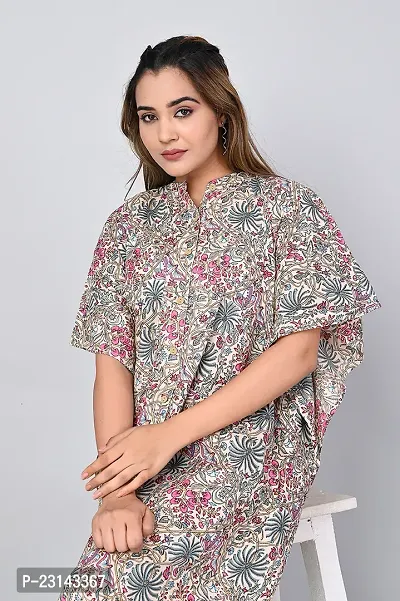 Floral Print Dress for Women (Multi)-DR-11-thumb2