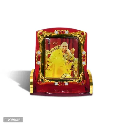 Uniqon Jai Guruji Swaroop Photo/picture Arylic Car Dashboard/office Desk/table/home-thumb0