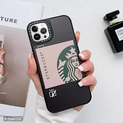 Back Cover for Camera and Drop Protection iPhone 15 Pro  (TPU + Polycarbonate | Starbucks Casetify